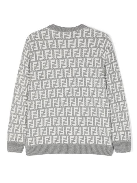 fendi ff motif jumper